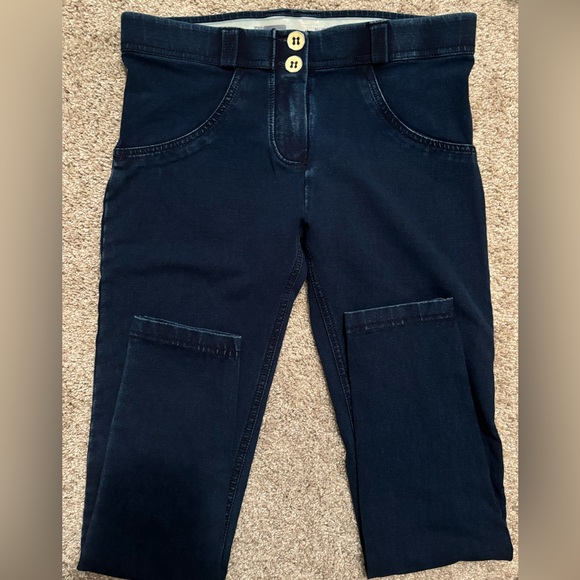 WR.UP® DENIM Low Rise Full Length Dark Blue Size Small - Picture 4 of 6